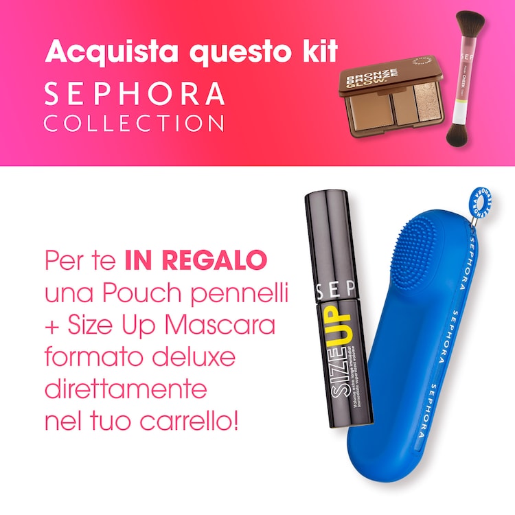 DUO FACE BRUSH + PALETTE BRONZE