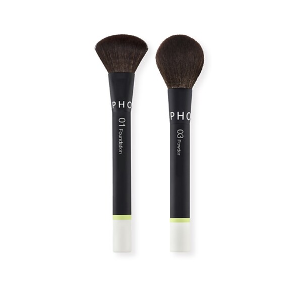 Pennello per fondotinta 01 + Pennello per polveri 03, SEPHORA COLLECTION