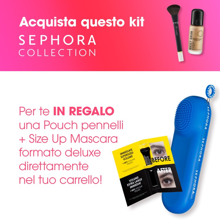 VEGAN BRUSH-24 01 FOUNDATION + BEST SKIN EVER FONDOTINTA