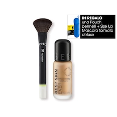 VEGAN BRUSH-24 01 FOUNDATION + BEST SKIN EVER FONDOTINTA, SEPHORA COLLECTION