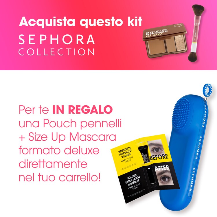 DUO FACE BRUSH + PALETTE BRONZE