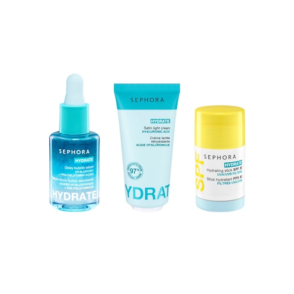 Routine skincare per pelli da normali a secche con stick SPF, SEPHORA COLLECTION
