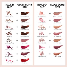 Trace'd Out Lip Liner & Gloss Bomb Stix
