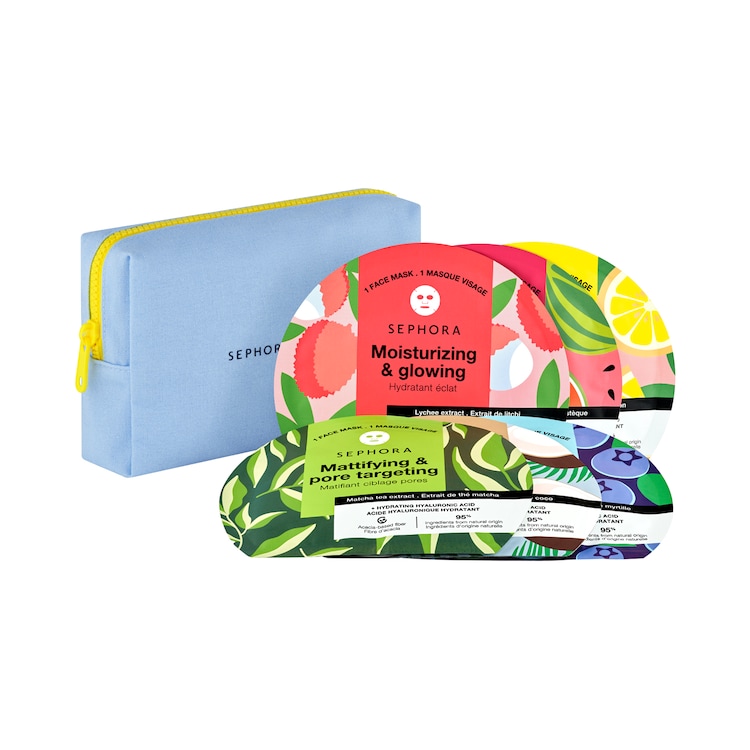 Kit de 6 mascarillas faciales