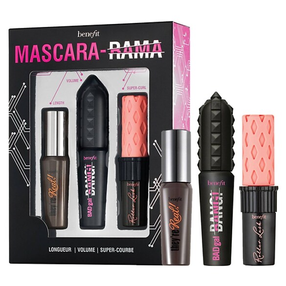 Zestaw Mascara-Rama - Trzy mini maskary, BENEFIT COSMETICS