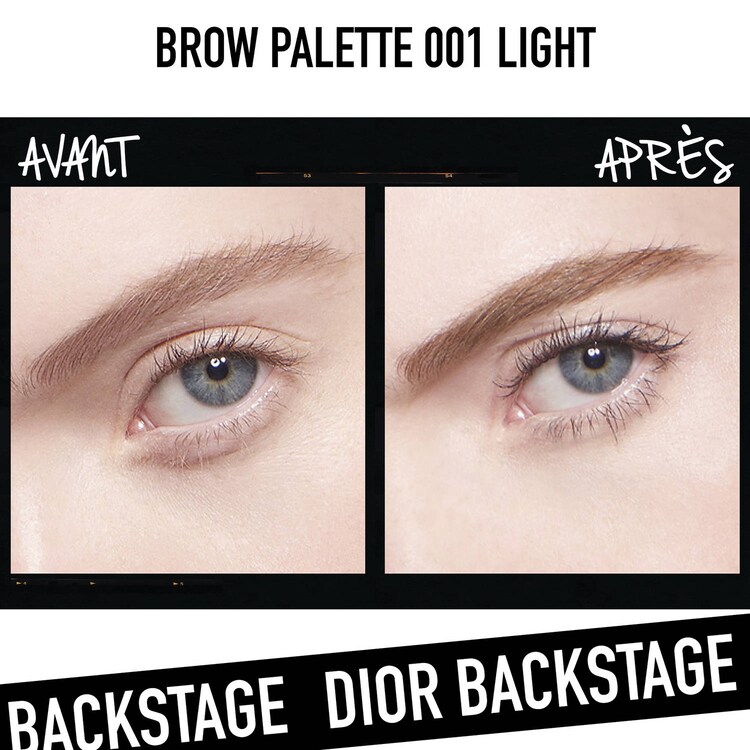 Dior Backstage Brow Palette - Paletka na úpravu obočí