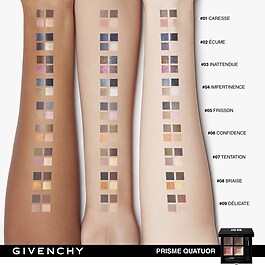 Prisme Quatuor - Poczw&oacute;rne pudrowe cienie do powiek