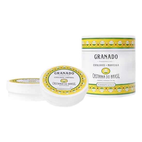 Esfoliante + Manteiga corporal Castanha do Brasil, Granado