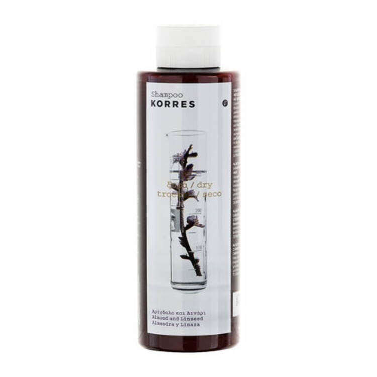 Szampon z wyciągiem z migdałów i olejem lnianym do włosów suchych