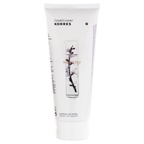 KORRES - Odżywka z wyciągiem z migdałów i olejem lnianym do włosów suchych