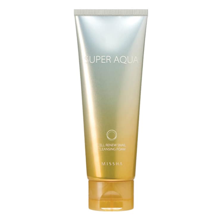 Super Aqua Cell Renew Snail Cleansing Foam - Pianka oczyszczająca