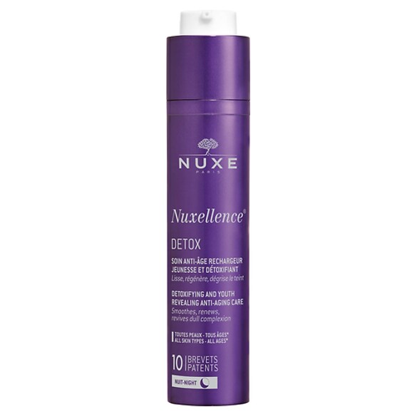 Nuxellence Detox - Soin anti-âge rechargeur jeunesse et détoxifiant, NUXE