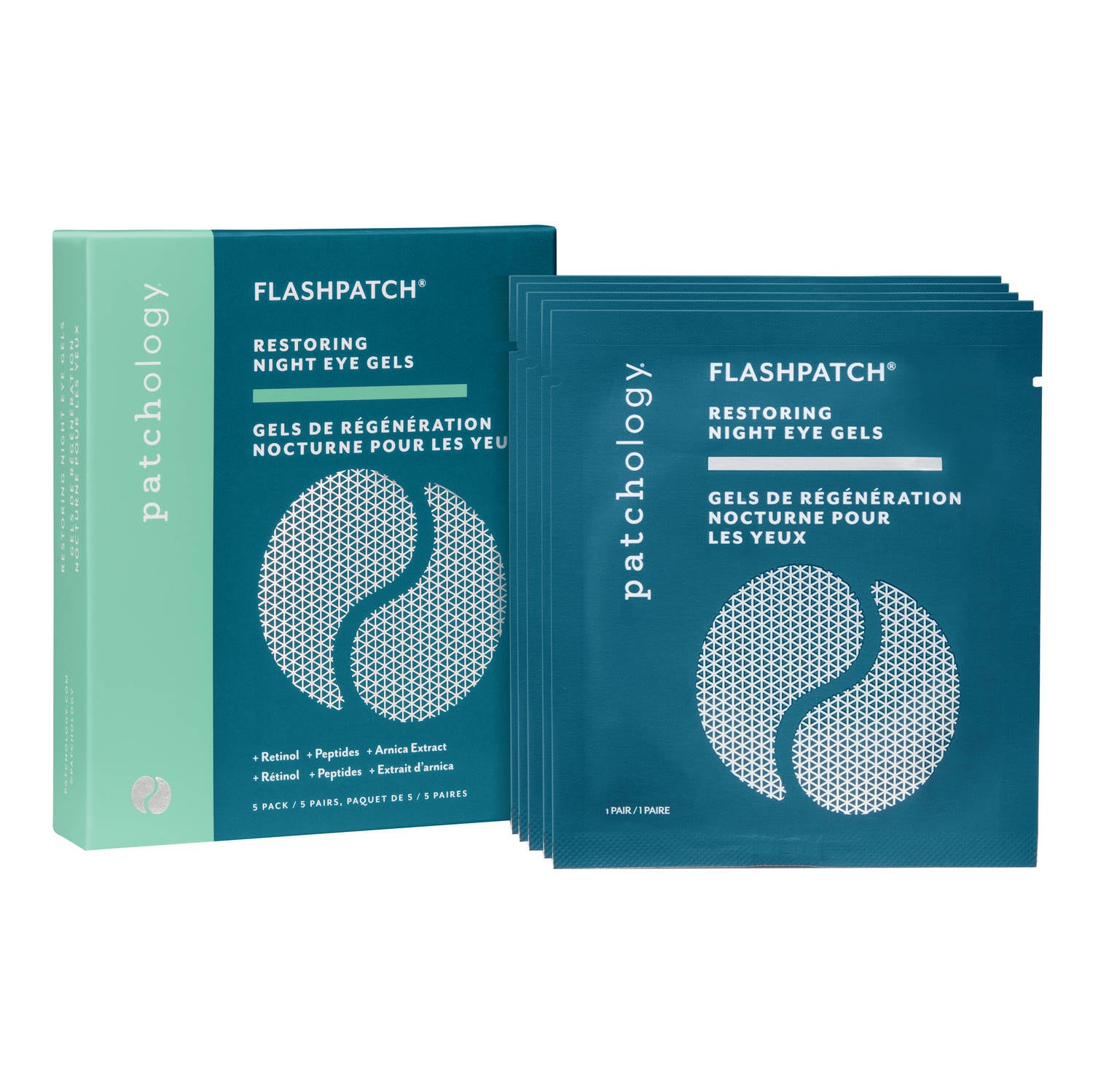 E-shop PATCHOLOGY - Flashpatch Restoring Night Eye Gels - Hydrogelová noční maska pod oči