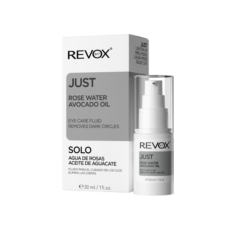 Just Rose Water Avocado Oil Eye Care Fluid - Serum pentru zona ochilor