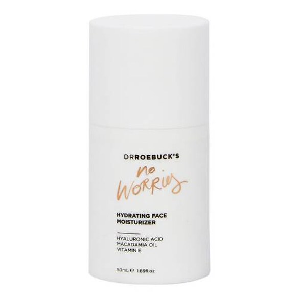 No Worries Hydrating Face Moisturizer - Fluid hidratant pentru fata, DR ROEBUCK'S