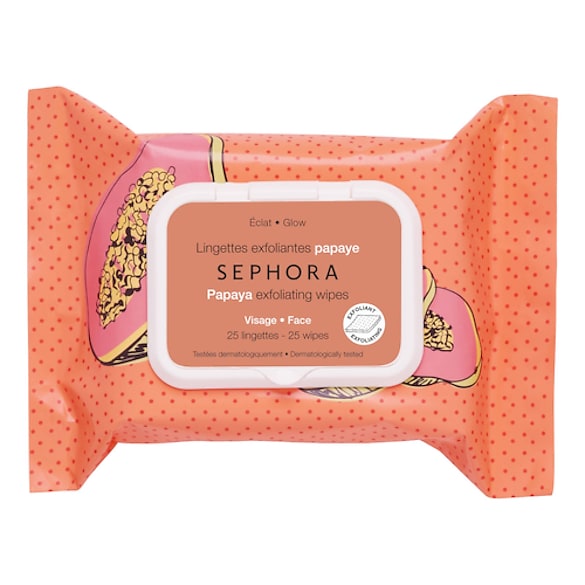 Cleansing & Exfoliating Wipes - Čisticí a exfoliační ubrousky, SEPHORA COLLECTION