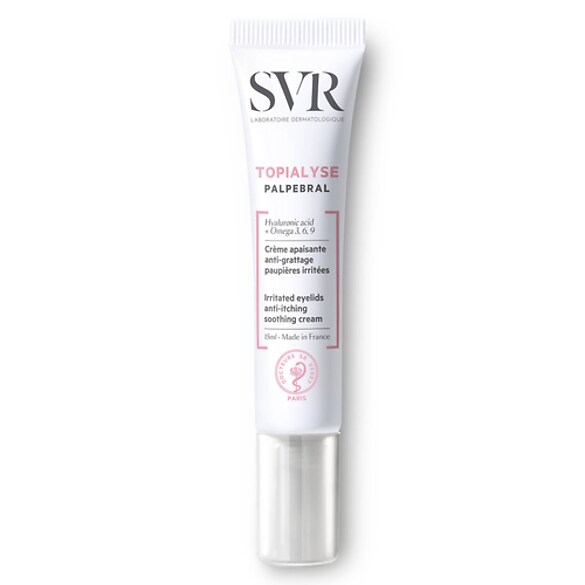 TOPIALYSE Palpébral - Crema calmante para parpados irritados, SVR