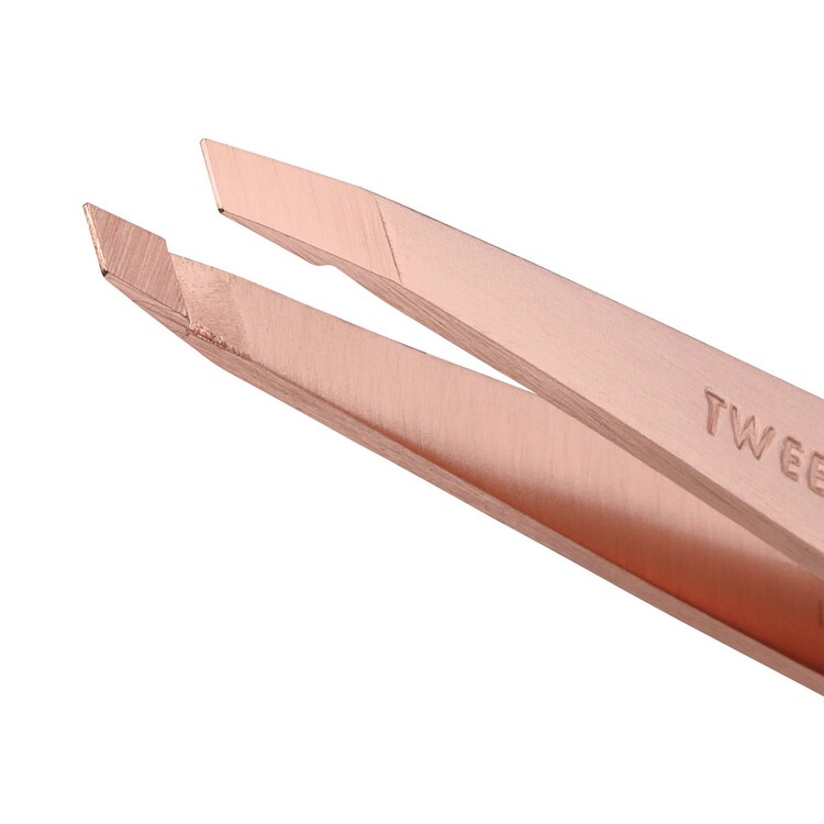 Slant Tweezer - Schräge Pinzette, Rose Gold
