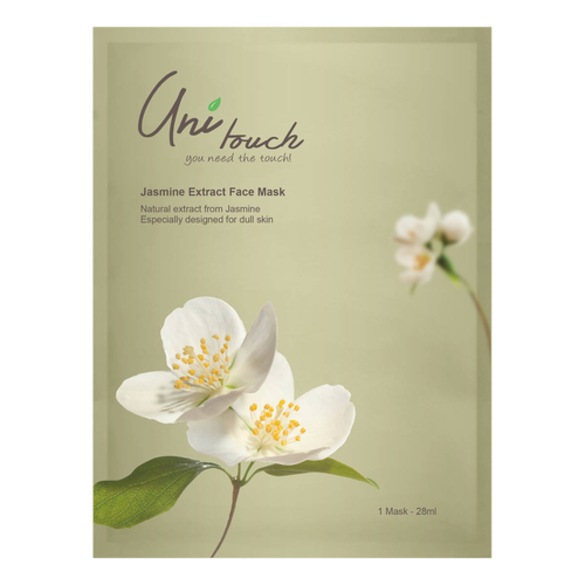 Jasmine Extract Face Mask -  Maska do twarzy w płachcie, UNITOUCH