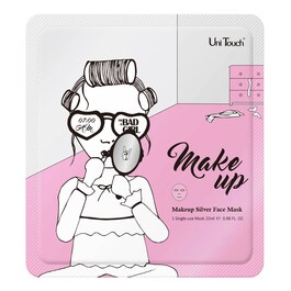 MakeUp Silver Face Mask - Maska do twarzy w płachcie
