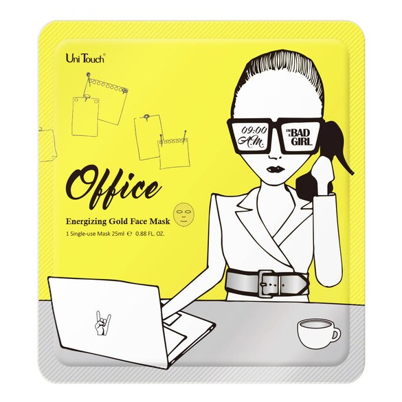 Energizing Gold Face Mask -  Maska do twarzy w płachcie, UNITOUCH