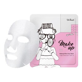 MakeUp Silver Face Mask - Maska do twarzy w płachcie