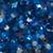 Gamma Ray - bright blue and silver glitter