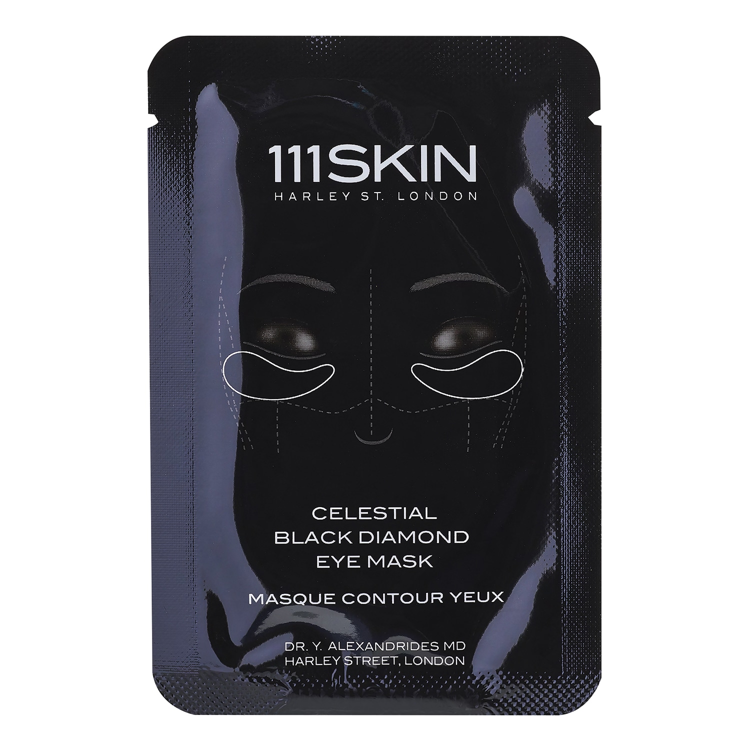 111SKIN - Celestial Black Diamond Eye Mask - Maska pro oční okolí