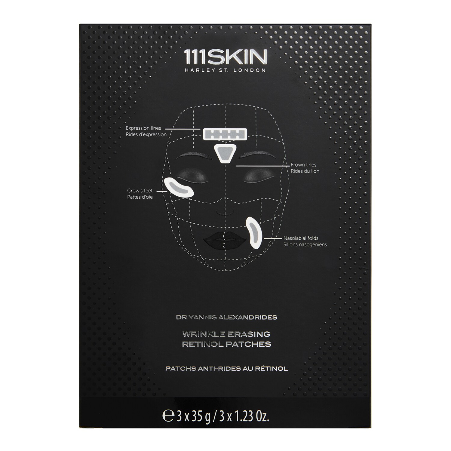 111SKIN - Wrinkle Erasing Retinol Patches - Náplasti proti vráskám s retinolem