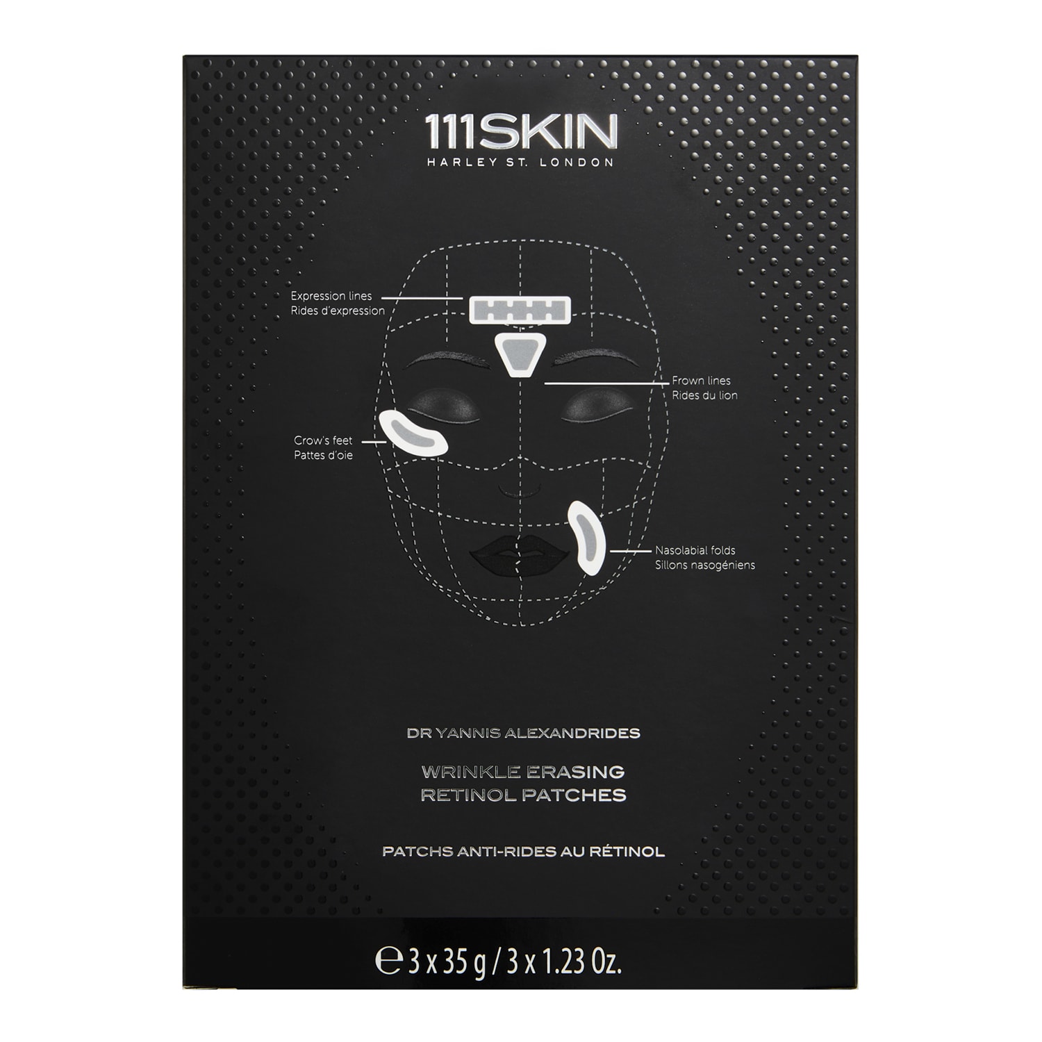 E-shop 111SKIN - Wrinkle Erasing Retinol Patches - Náplasti proti vráskám s retinolem