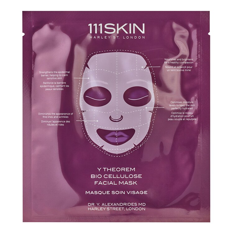 Masque Visage Bio Cellulose Y Theorem x6 - Soin Visage