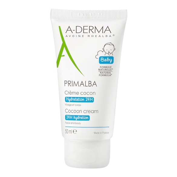 Primalba - Crème cocon bébé hydratation 24h, A-DERMA