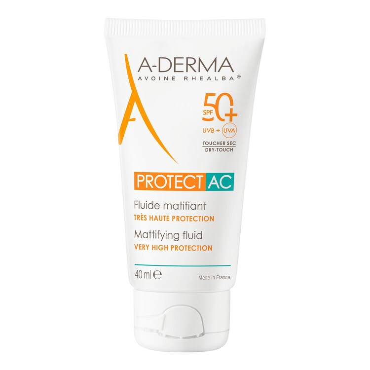 Protect AC - Fluide solaire visage matifiant SPF50+