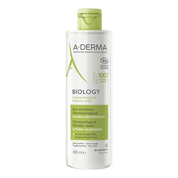 Biology - Eau Micellaire Dermatologique Hydra-Nettoyante, A-DERMA