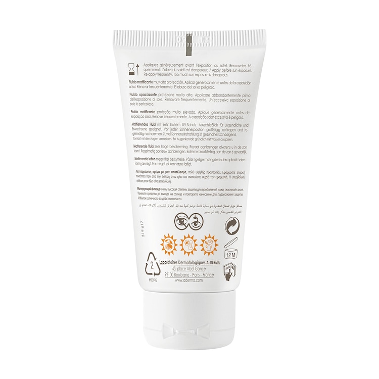 Protect AC - Fluide solaire visage matifiant SPF50+