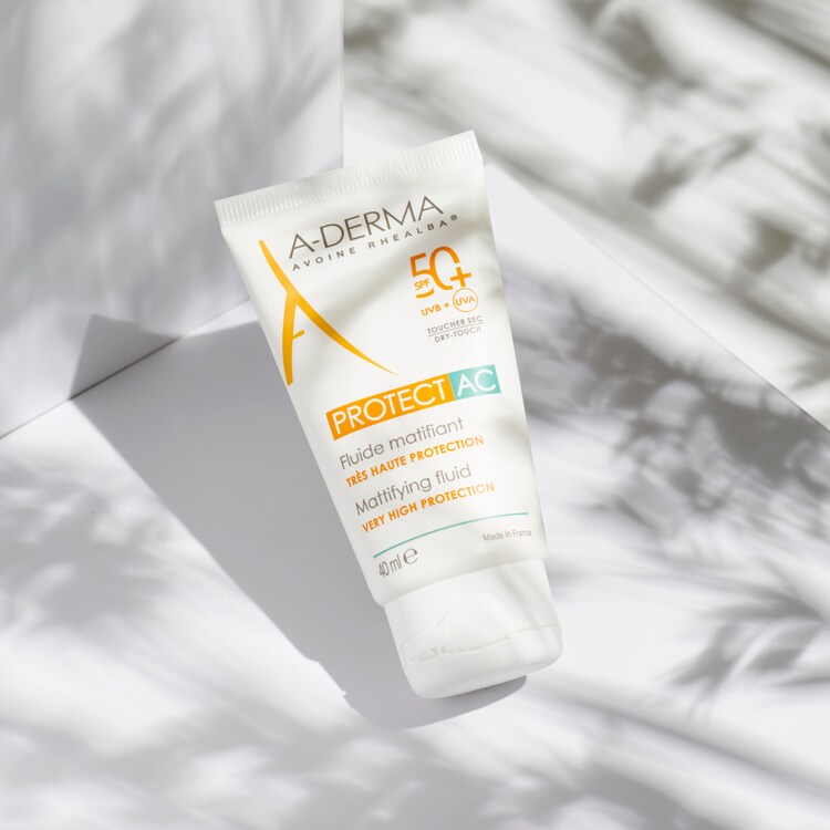Protect AC - Fluide solaire visage matifiant SPF50+