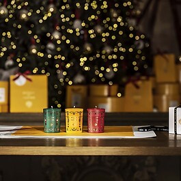 Coffret Bougies de Noël - Coffret Trois Bougies