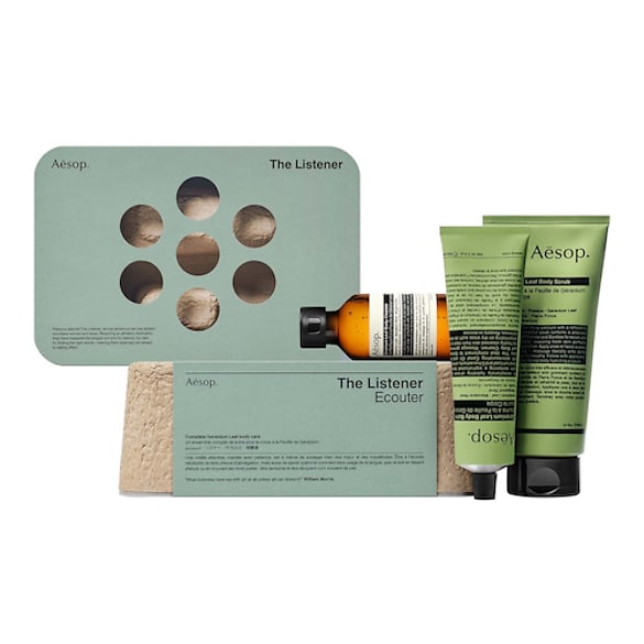 Geranium Leaf Trio - Kit The Listener, AESOP