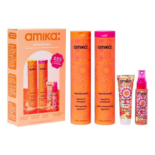 Amika Amika - Soft Strand Stars - Σετ περιποίησης για καθαρισμό και θρέψη