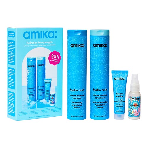 Amika Amika - Hydration Heavyweights - Σετ περιποίησης για καθαρισμό και ενυδάτωση