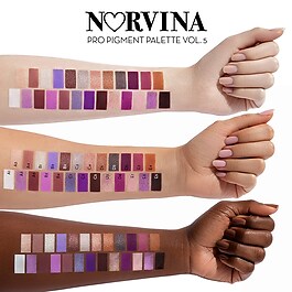 Norvina Pro Pigment Vol. 5 - Paleta farduri de pleoape