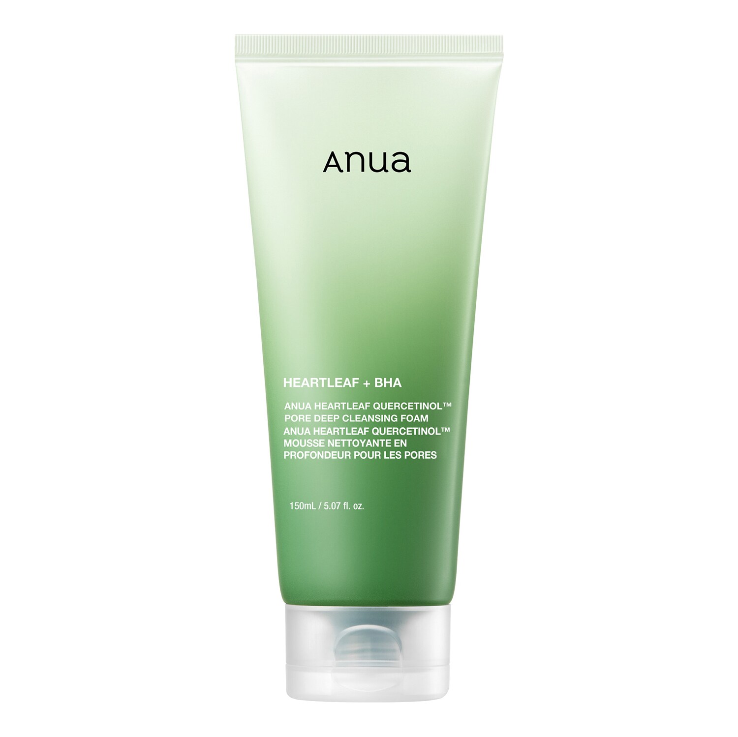 Anua Heartleaf Quercetinol Pore Deep Cleansing Foam hloubkově čisticí pěna pro mastnou a smíšenou pleť 150 ml