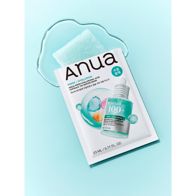 PDRN Hyaluronic Acid Capsule 100 Serum Mask – Máscara de hidratação intensa