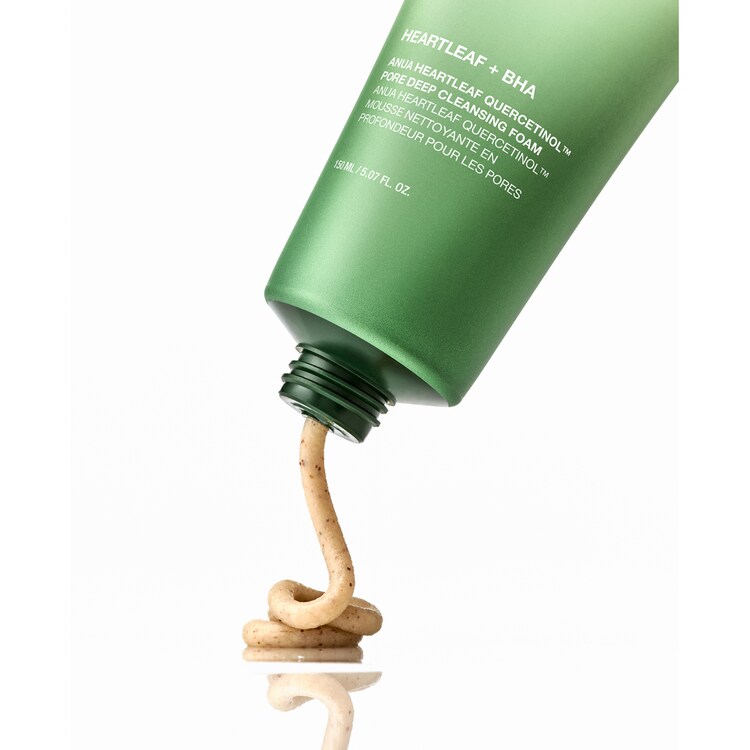 Heartleaf Quercetinol Pore Deep Cleansing Foam - Limpiador purificante calmante