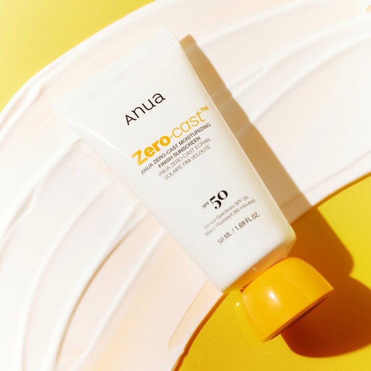 Zero-Cast Moisturizing Finish Sunscreen - Crème solaire hydratante SPF50