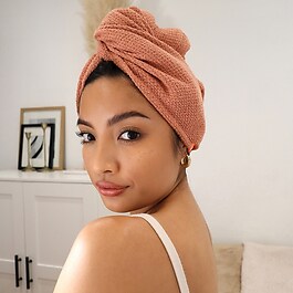 Hair Turban Antibacterial Copper - Toalla para Pelo