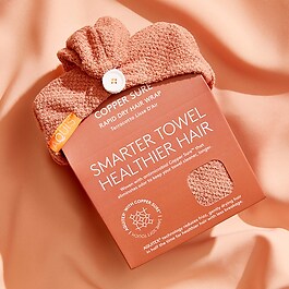 Hair Turban Antibacterial Copper - Toalla para Pelo