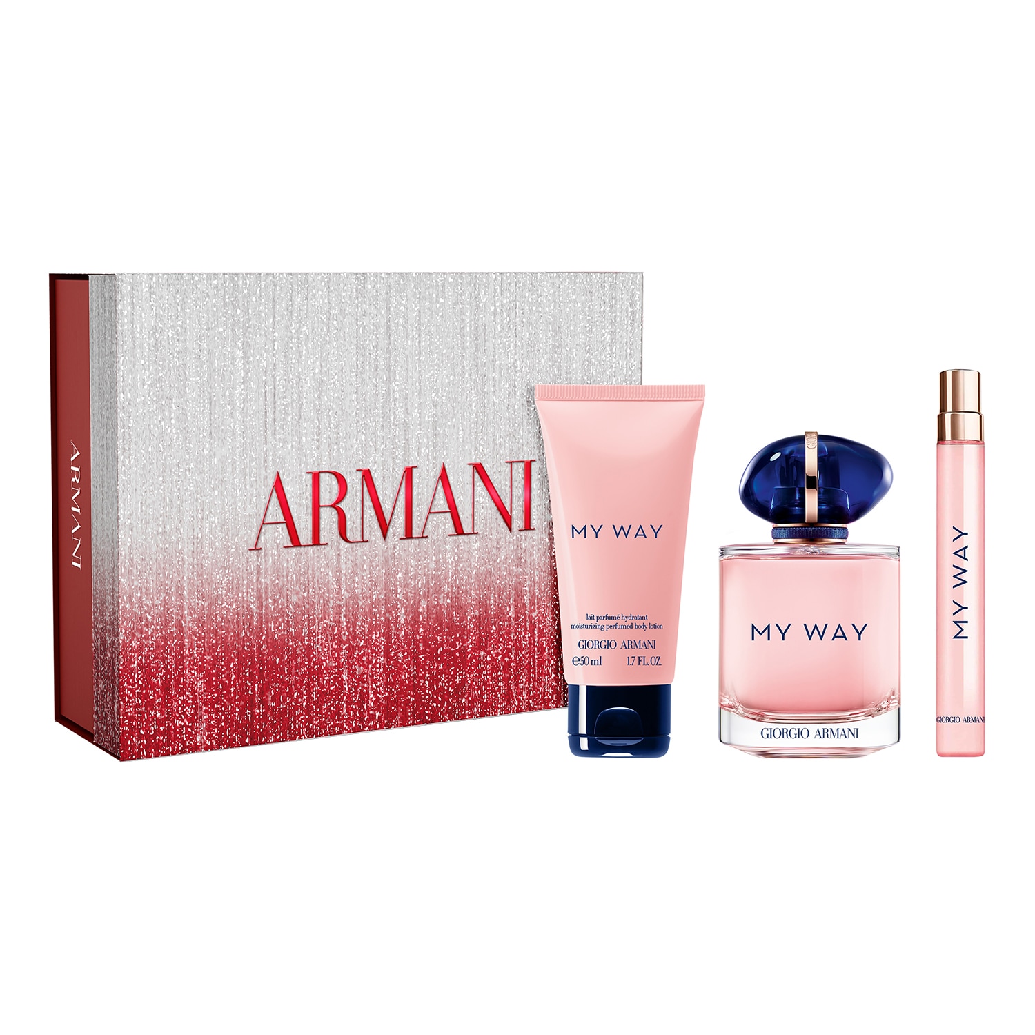 giorgio armani my way ylang woda perfumowana 90 ml   zestaw 