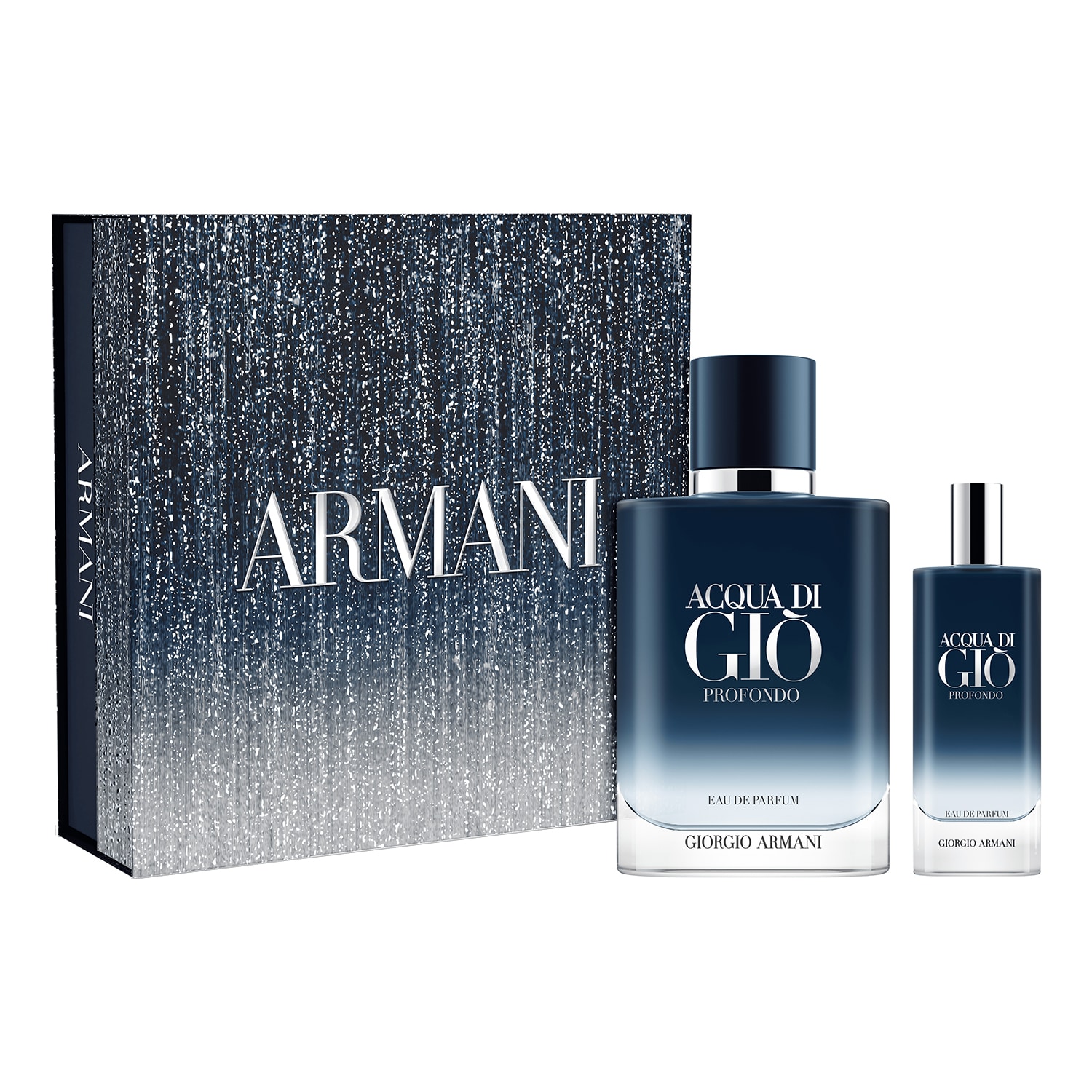 giorgio armani acqua di gio profondo woda perfumowana 100 ml   zestaw  