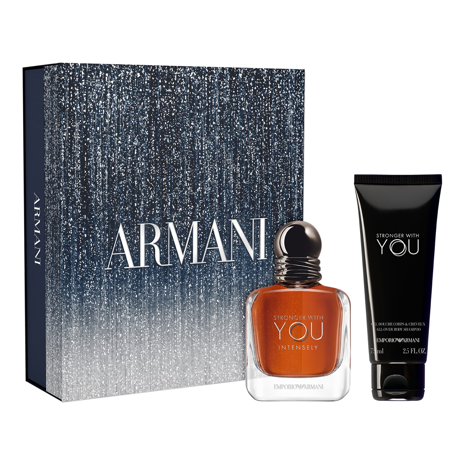 ARMANI - Stronger With You Intensely - Dárková sada parfémové vody